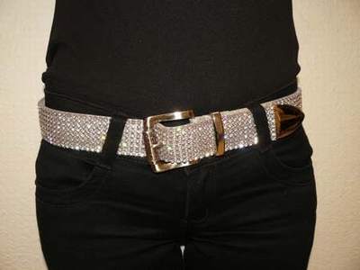 ceinture guess strass