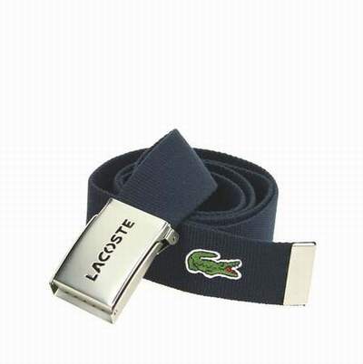 ceinture lacoste homme pas cher